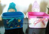 Boneca Porta Produtos de Banho