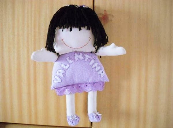 Boneca de Pano Personalizada